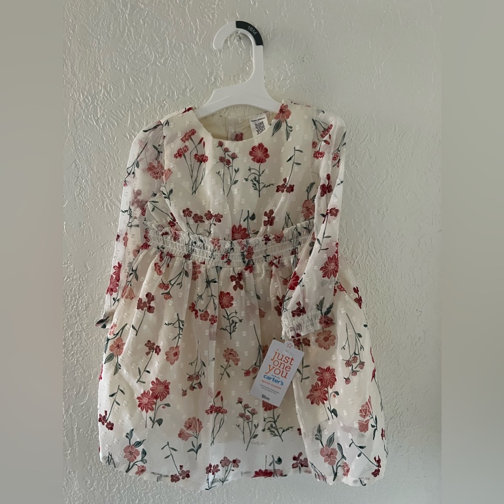 NWT Holiday Dress 18m